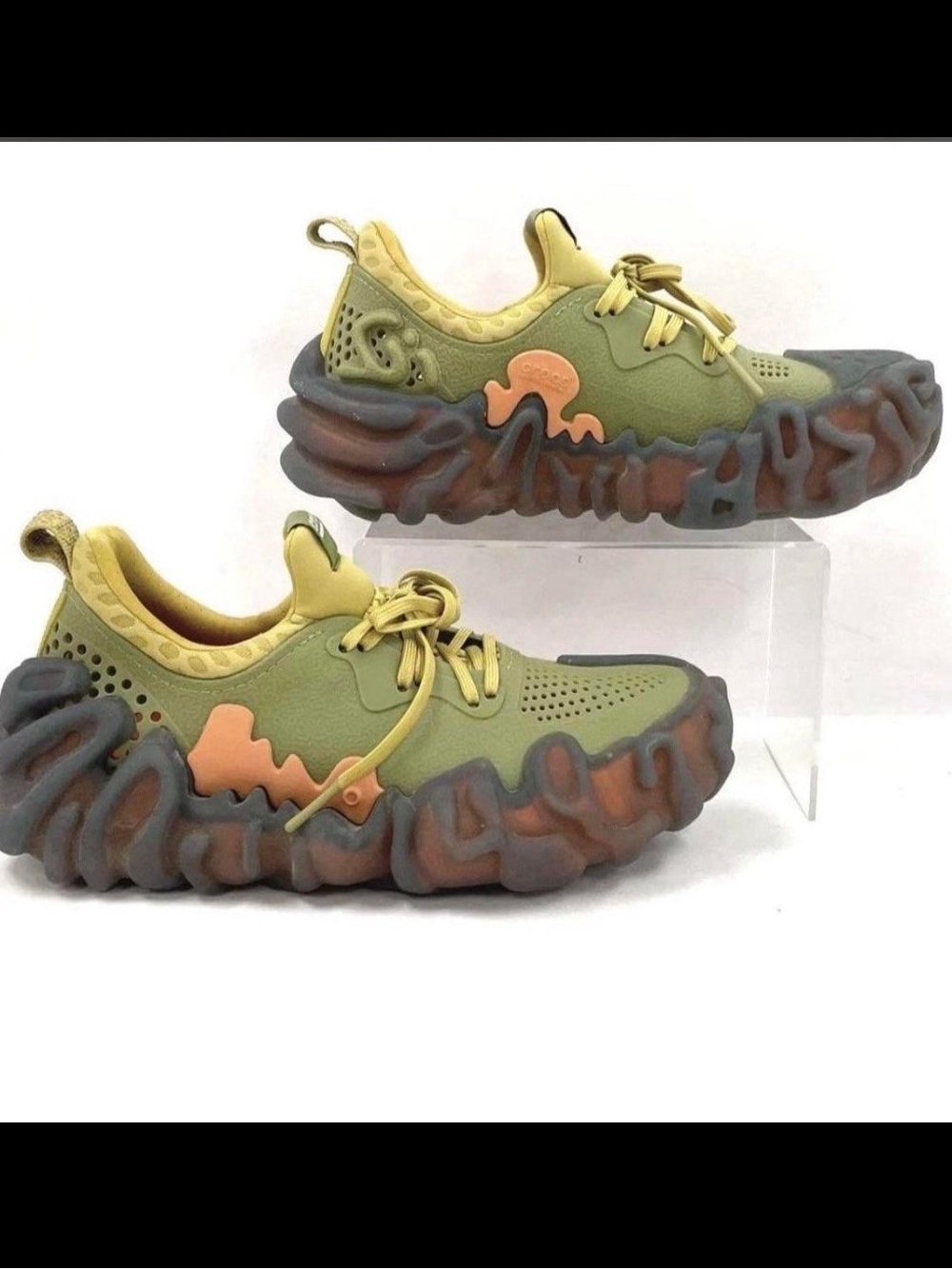 NWOB Salehe Bembury x Crocs sneakers-Juniper in “Sudd” SZ 7 women SZ 5 Men